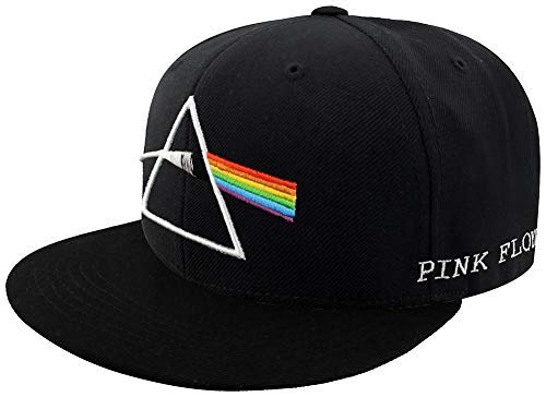 Pink Floyd Dark Side Of The Moon Black Snapback Cap Black