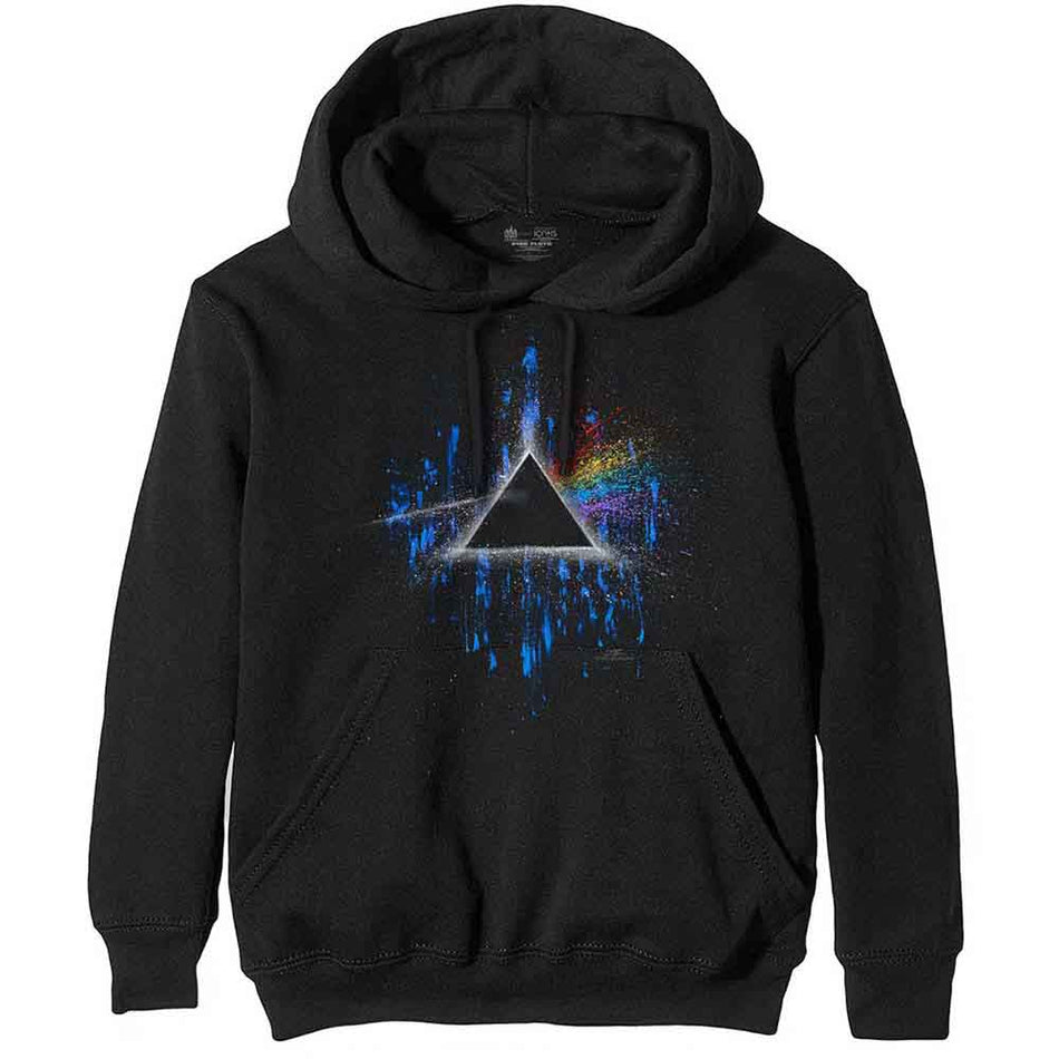 Pink Floyd Dark Side of the Moon Blue Splatter Black