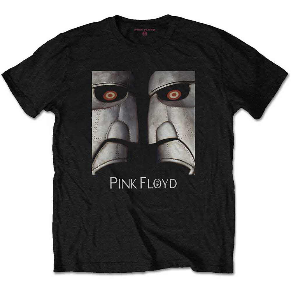 Pink Floyd Metal Heads Close-Up Black