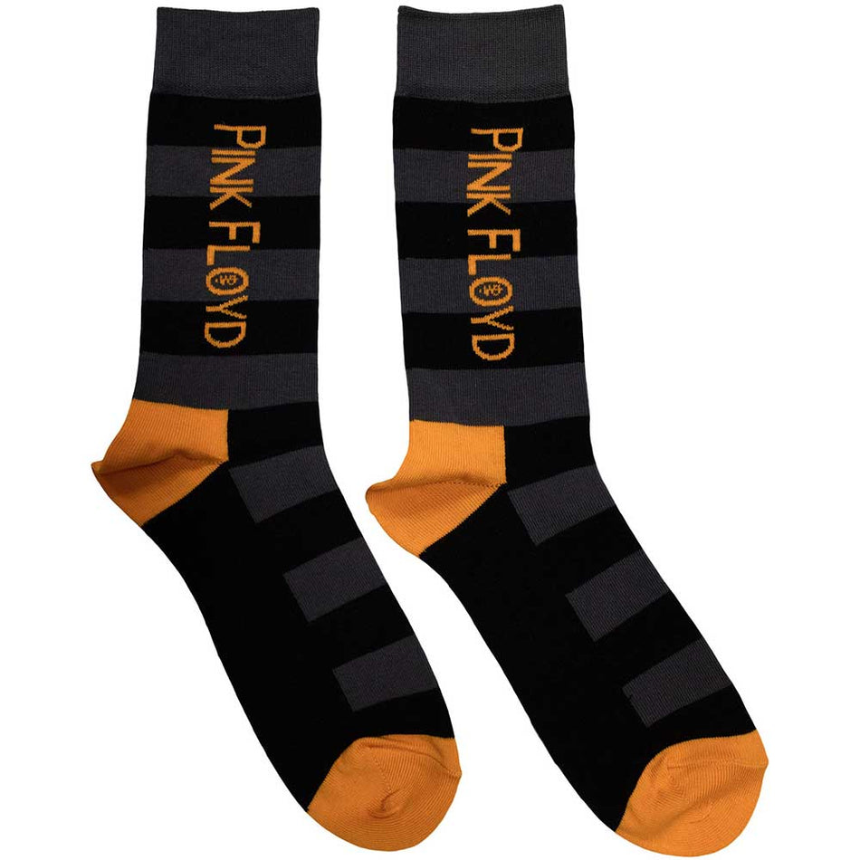 Pink Floyd Orange Logo Black