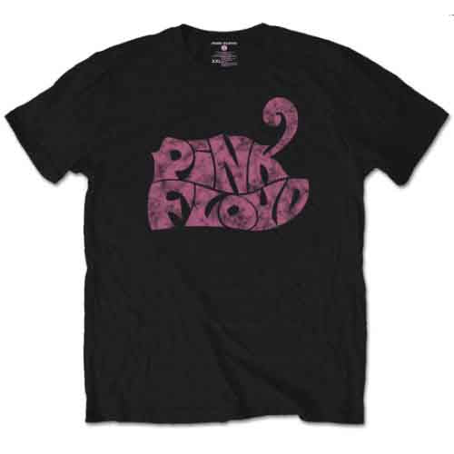 Pink Floyd Swirl Logo Black