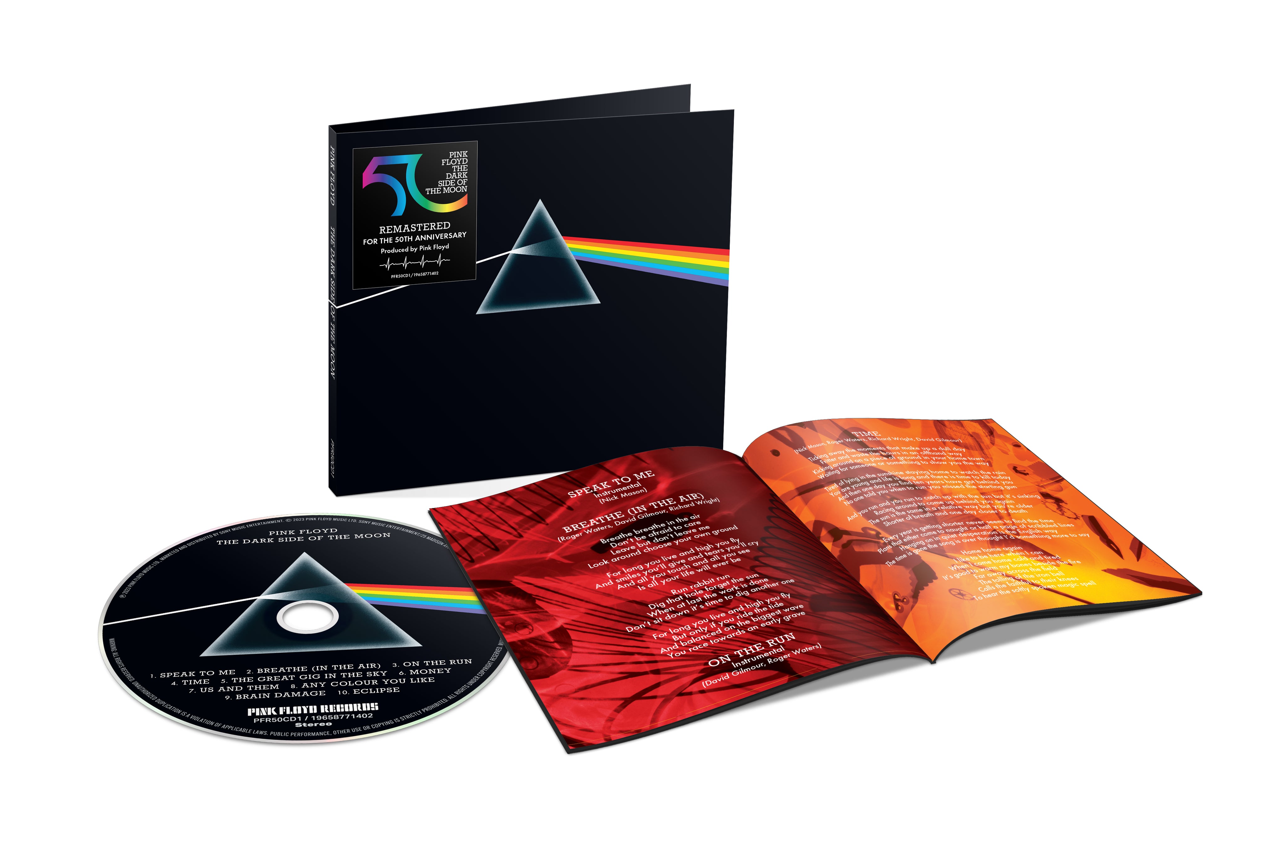 Pink Floyd The Dark Side of the Moon (50th Anniversary Edition) (With Book, Remastered)