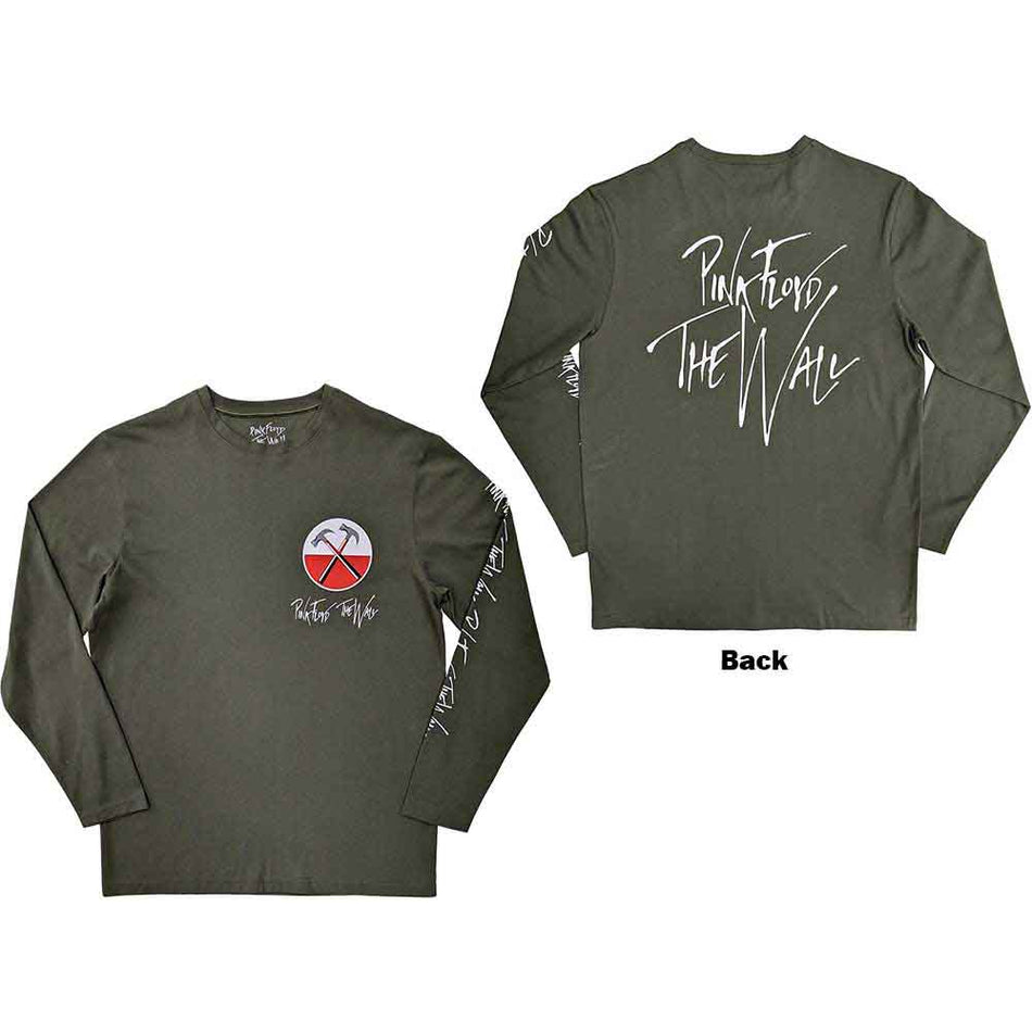 Pink Floyd The Wall Hammers Logo Green