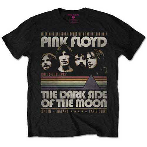 Pink Floyd Vintage Stripes Black