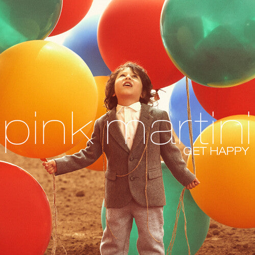 Pink Martini Get Happy - Double Record Album - Vinyl LP