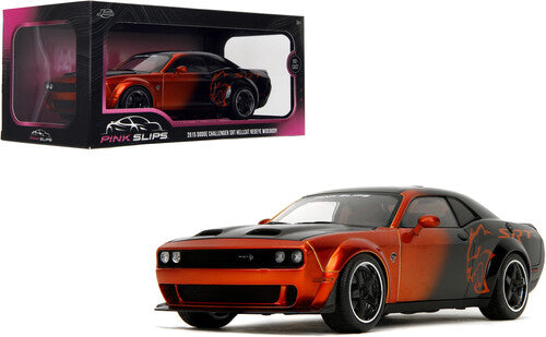 Pink Slips - 1/18 Dodge Challenger Die-Cast Car Pink Slips - 1:18 2015 Dodge Challenger SRT Hellcat Redeye Widebody Diecast Car - Diecast Car