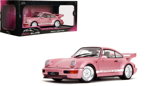 Pink Slips - 1/18 Porche 911 Rsr 964 Die-Cast Car Pink Slips - 1:18 Porsche 911 Carrera (964) Diecast Car (Pink)
