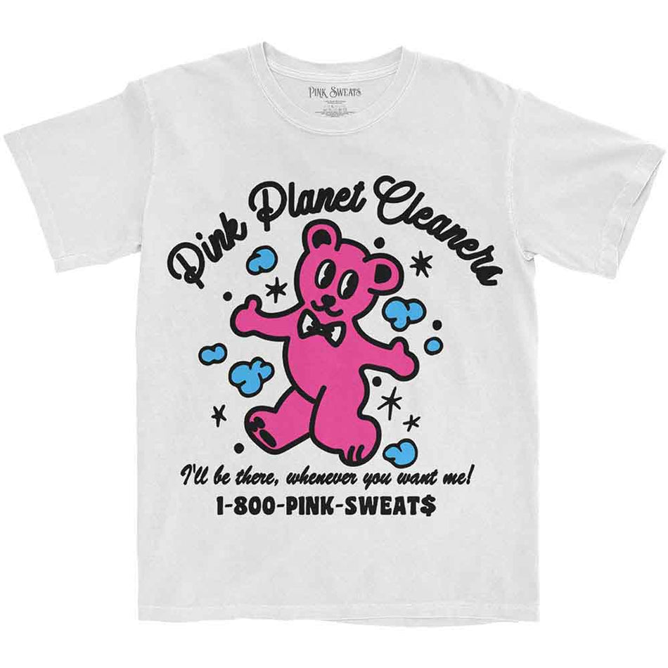 Pink Sweats Pink Cleaners White