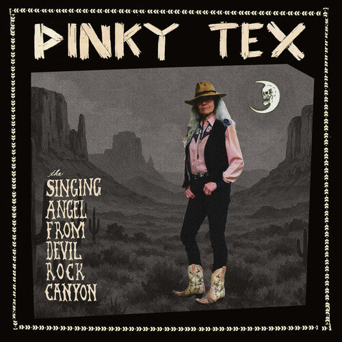 Pinky Tex The Singing Angel From Devil Rock Canyon - Record Album - Vinyl LP