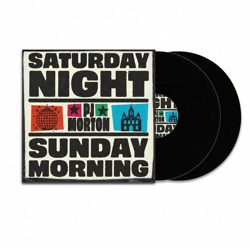 PJ Morton Saturday Night / Sunday Morning - Double Record Album - Vinyl LP