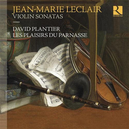 Plantier Les Plaisirs Du Parnasse Violin Sonatas - CD Album