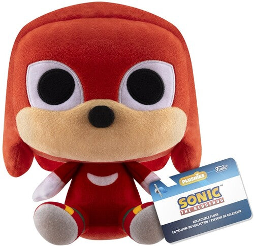 Plush Sonic the Hedgehog Funko Plush: Sonic the Hedgehog - Knuckles, 7-Inch - Plush Toy