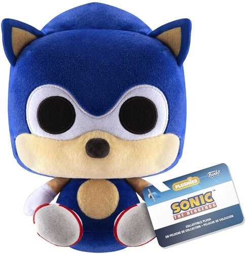Plush Sonic the Hedgehog Funko Plush: Sonic the Hedgehog - Sonic, 7-Inch - Plush Toy