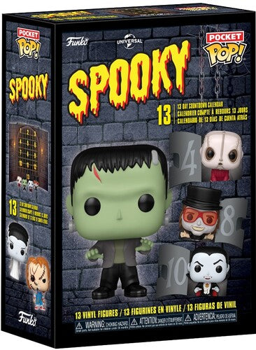 Pocket Pop Countdown Calendar Funko Pocket POP! Universal Horror 13-Day Countdown Advent Calendar - CD Album