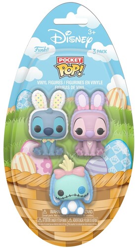 Pocket Pop Easter Funko Pocket POP!: Easter 3-Pack, Lilo & Stitch - CD Album