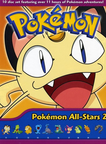 Pok mon All Stars Box Set 2 - 10-Disc DVD Set