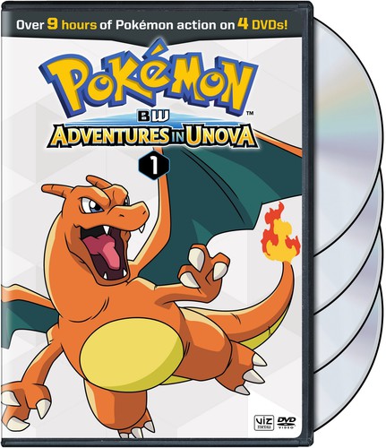 Pok mon: Black and White: Adventures in Unova: Set 1 - 4-Disc DVD Set