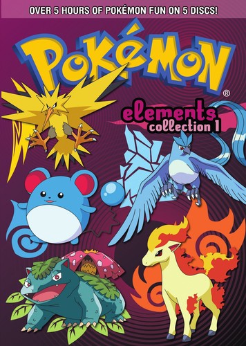 Pok mon Elements: Collection Part 1 - 5-Disc DVD Set