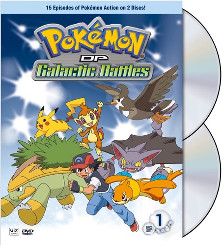 Pokemon: Diamond & Pearl Galactic Battles 1 - 2-Disc DVD Set