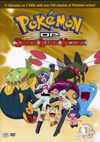 Pokemon DP: Sinnoh League Victors Set 1 - DVD