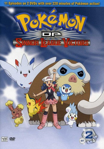 Pokemon DP: Sinnoh League Victors Set 2 - 2-Disc DVD Set
