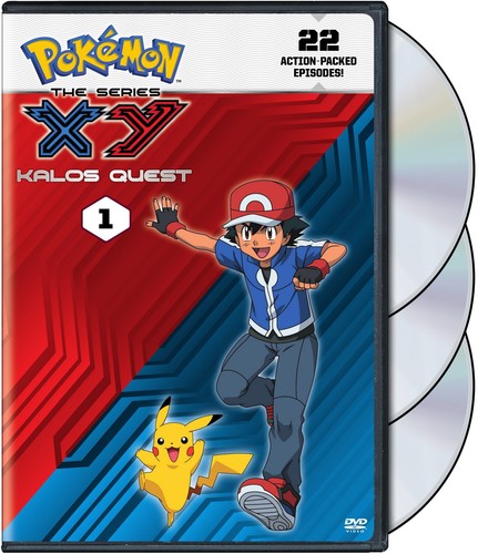 Pokemon the Series: Xy Kalos Quest Set 1 - 3-Disc DVD Set