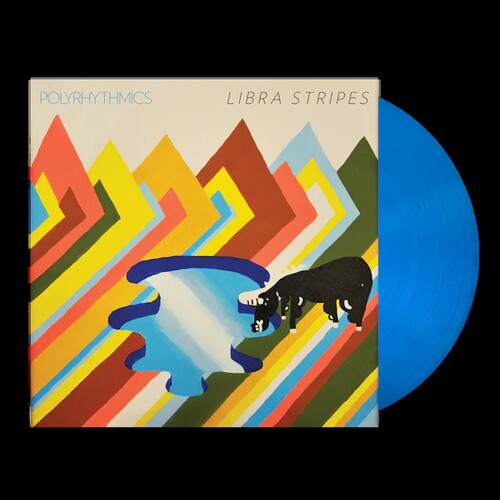 Polyrhythmics Libra Stripes - Blue - Record Album - Vinyl LP