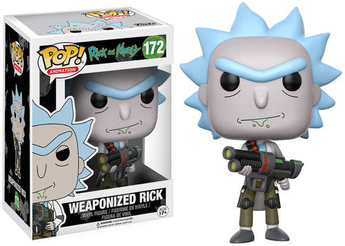 Pop Animation Rick & Morty Funko POP! ANIMATION: Rick & Morty - Weaponized Rick - Collectible Vinyl Figure