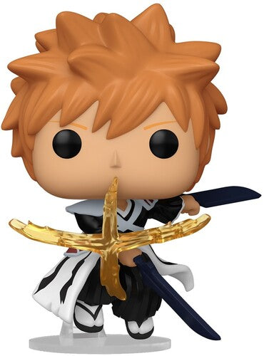Pop Anime Bleach Funko POP! Anime: Bleach: Thousand-Year Blood War -Ichigo Kurosaki with Dual Zangetsu Swords - CD Album