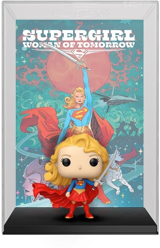 Pop Comic Cover Dc Funko POP! Comic Covers: DC Comics - Supergirl, Woman of Tomorrow - Collectible