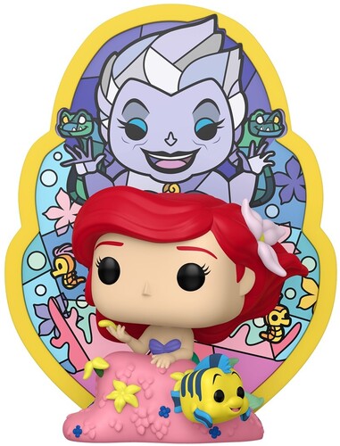 Pop Deluxe Disney Little Mermaid Funko POP! Deluxe: Disney Little Mermaid - Ariel (Ursula Stained Glass) - CD Album
