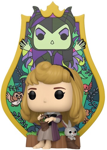 Pop Deluxe Disney Sleeping Beauty Funko POP! Deluxe: Disney Sleeping Beauty - Aurora (Maleficent Stained Glass) - CD Album
