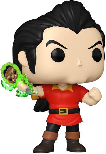 Pop Disney Beauty & the Beast Funko POP! Disney: Beauty & The Beast - Gaston with Mirror (Disney) - Consumer Accessories