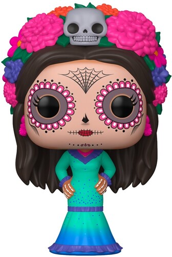 Pop Icons Funko POP! Icon: Dia de Los Muertos - La Catrina (Azul) - CD Album