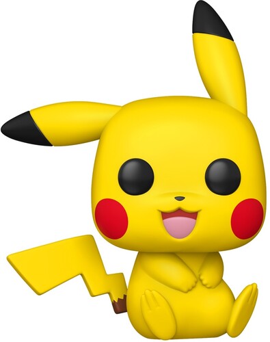 Pop Jumbo Pokemon Funko POP! Jumbo: Pokemon - Pikachu, Sitting - Collectible