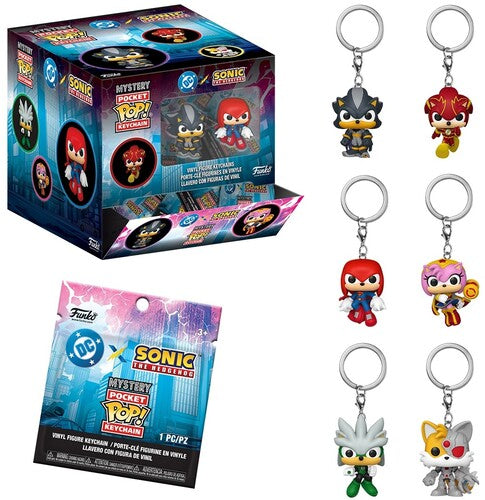 Pop Keychain Justice League of America & Sonic Funko POP! Keychain: Justice League of America & Sonic (JLA) - CD Album