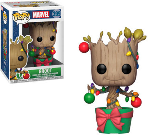 Pop Marvel Holiday Funko POP! Marvel: Holiday - Groot with Lights & Ornaments - CD Album