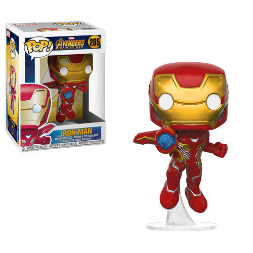 Pop Marvel Iron Man Funko POP! Marvel: Avengers Infinity War - Iron Man with Nano Repulsor Cannon - CD Album
