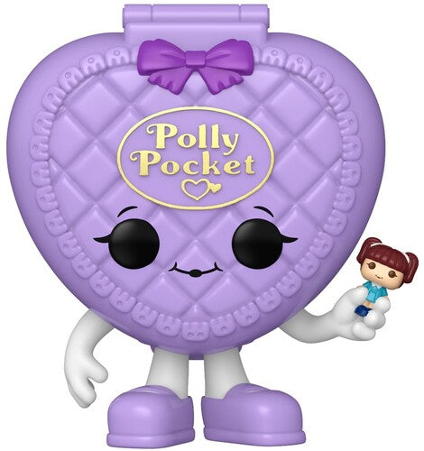 Pop Mattel Capsule Polly Pocket Funko POP! Polly Pocket - Heart Shell, Purple - Collectibles