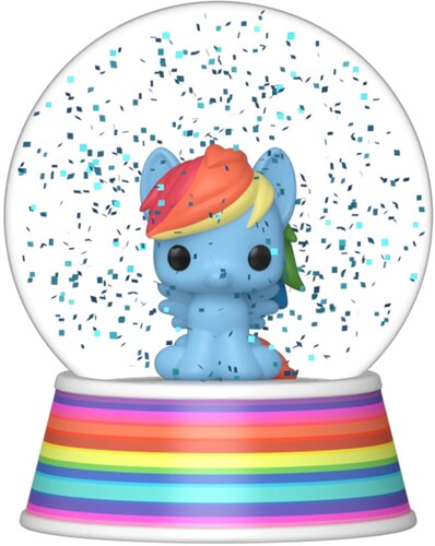 Pop Mini Glitter Globe My Little Pony Funko POP! Mini Glitter Globe: My Little Pony - Rainbow Dash (MLP) - CD Album