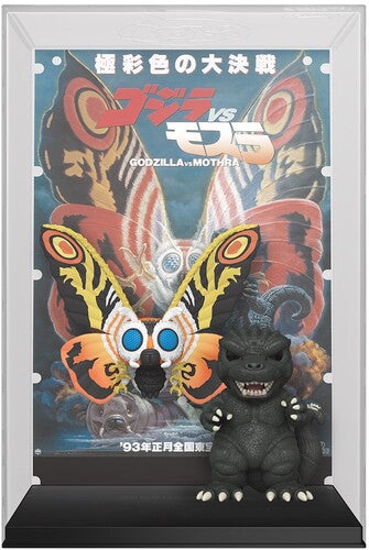 Pop Movie Poster Godzilla Funko POP! Movie Poster: Godzilla vs. Mothra - DVD