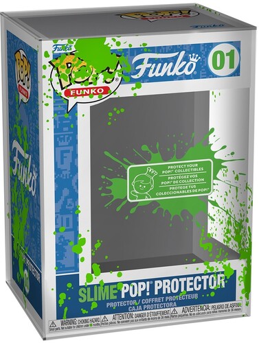 Pop Protector Funko POP! Protector Printed UV: Green Slime Splatter - Accessory
