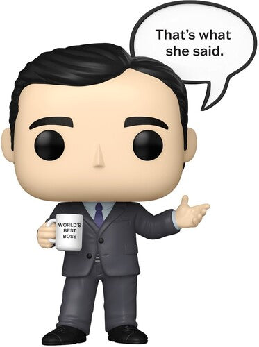 Pop Sayings the Office Funko POP! Sayings: The Office - Michael - CD Album