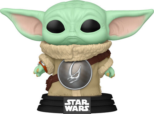 Pop Star Wars Mandalorian & Grogu Funko POP! Star Wars: Mandalorian & Grogu - Grogu with Mudhorn Chest Armor - CD Album