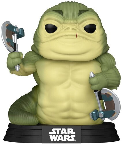 Pop Star Wars Mandalorian & Grogu Funko POP! Star Wars: Mandalorian & Grogu - Rotta the Hutt (Glow-in-the-Dark) - Collectible Figure
