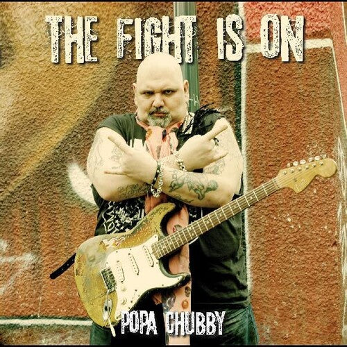 Popa Chubby The Fight Is On - Double Record Album - Vinyl LP