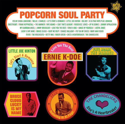 Popcorn Soul Party: Blended Soul & R&B 1958-1962 Popcorn Soul Party: Blended Soul & R&B 1958-1962 - Record Album - Vinyl LP