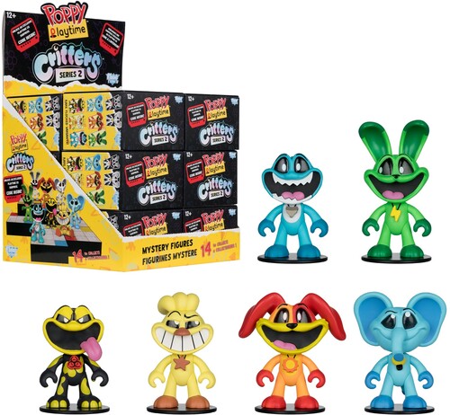 Poppy Playtime Blind Box V2 Mini Figure - Pdq McFarlane Toys - Poppy Playtime - Smiling Critter (Series 2) 2.5" Posed Figure Blind Box PDQ - Collectibles