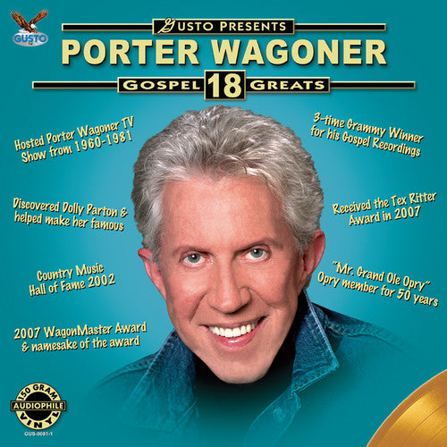 Porter Wagoner Gospel 18 Greats - Record Album - Vinyl LP
