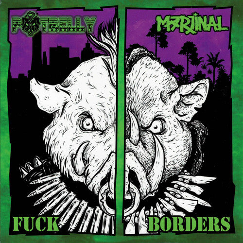 Potbelly Fuck Borders - Record Album - Vinyl LP